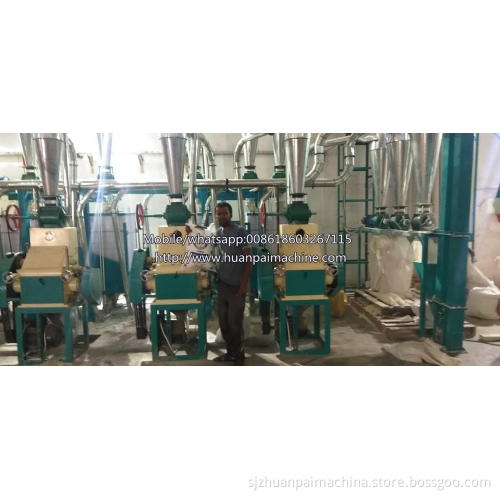 Best corn mill maize mill machine price 1 ton per hour maize mill grinder maize flour mill machine